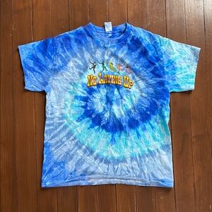 No Laying Up Dancing Wayward Tie Dye T-Shirt | Blue